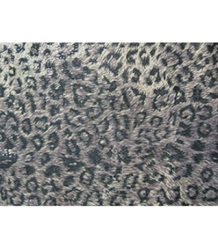 100%Poly Laminated Panne Cheetah